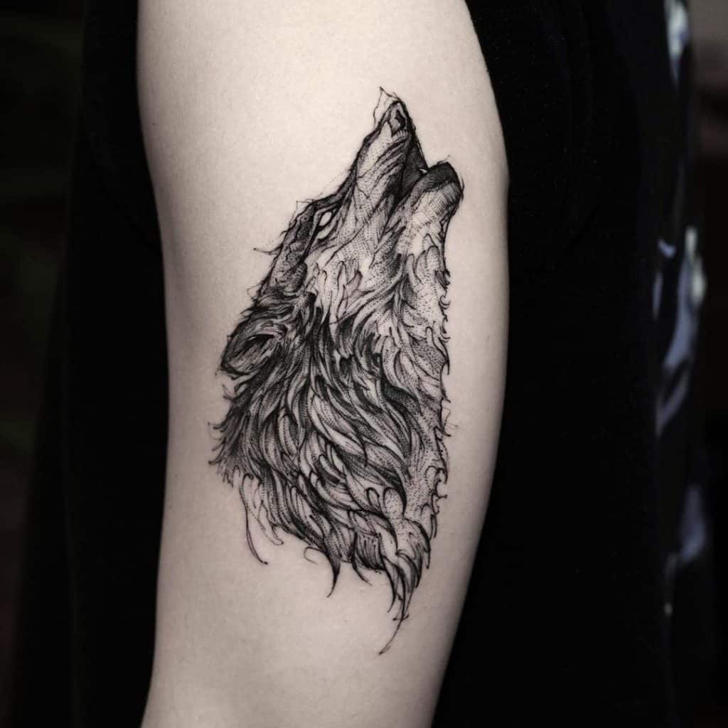 Animal Tattoo Design (Eagle, Wolf, Lion Design) That Shows Strength (4)