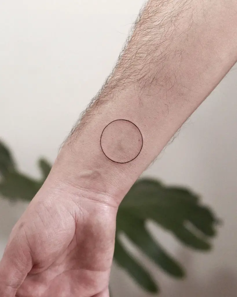 Circle Tattoo Design That Shows Strength (1)