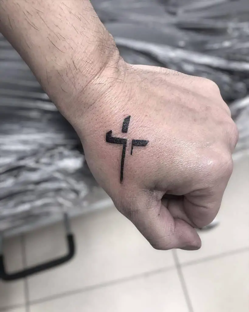 Religious Tattoo Design (Jesus, Cross, Design) 3
