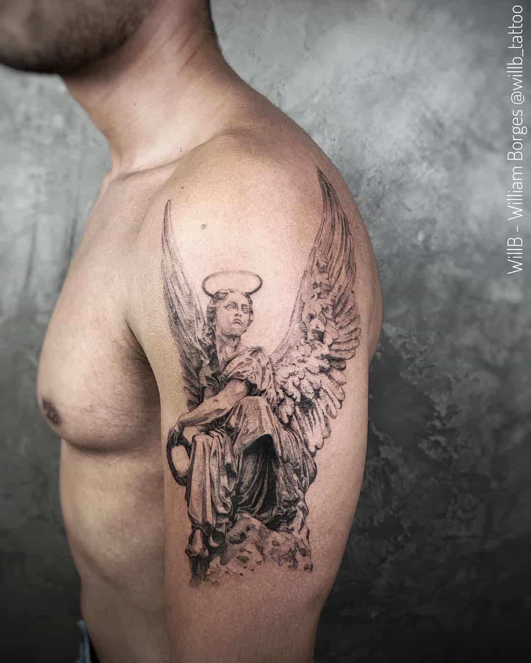 Best Guardian Angel Tattoo Designs 1