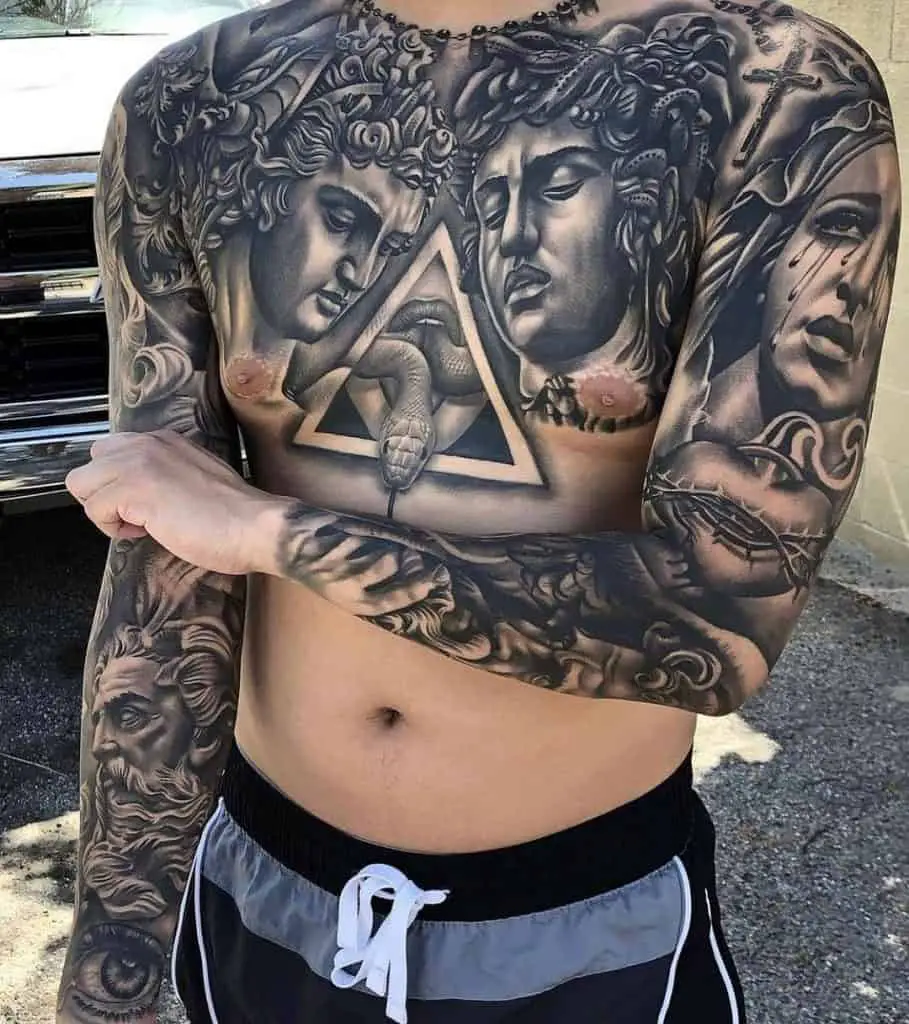 Best Place For A Tattoo On A Man, saved tattoo, chest