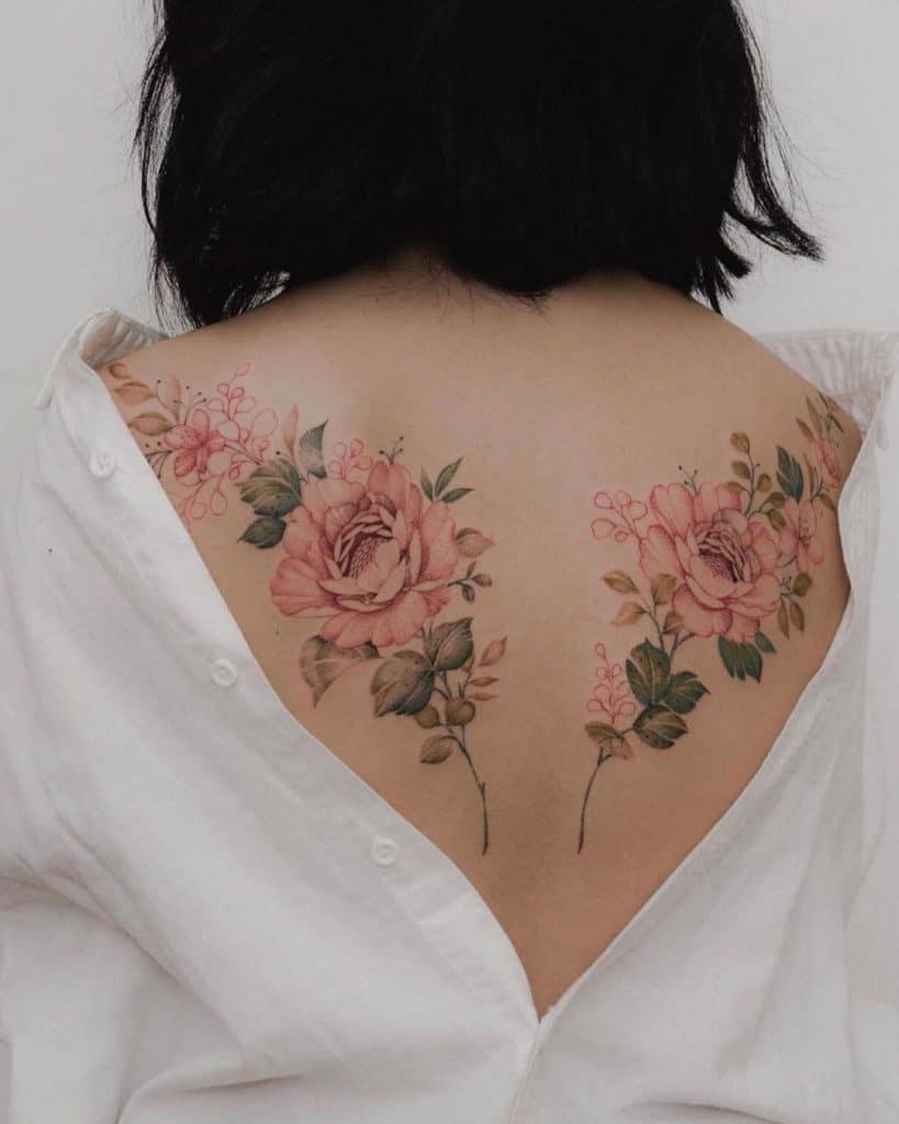 Best Place for A Tattoo On A woman, saved tattoo, back