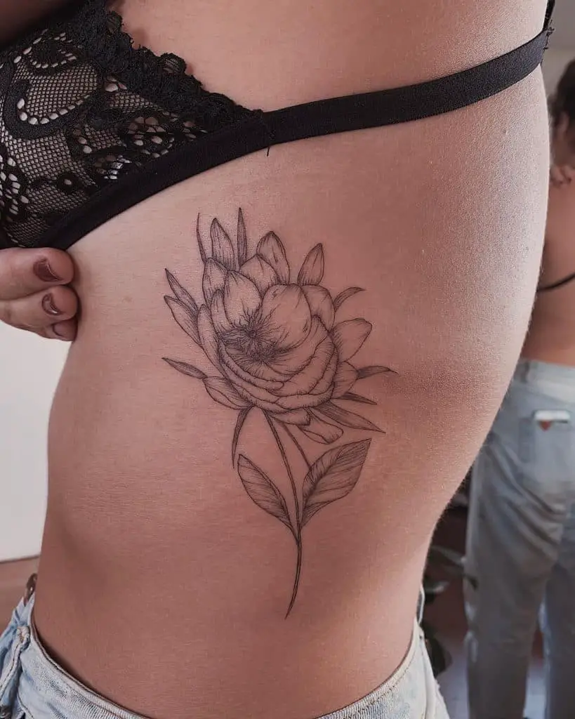 Best Place for A Tattoo On A woman, saved tattoo, rib cage