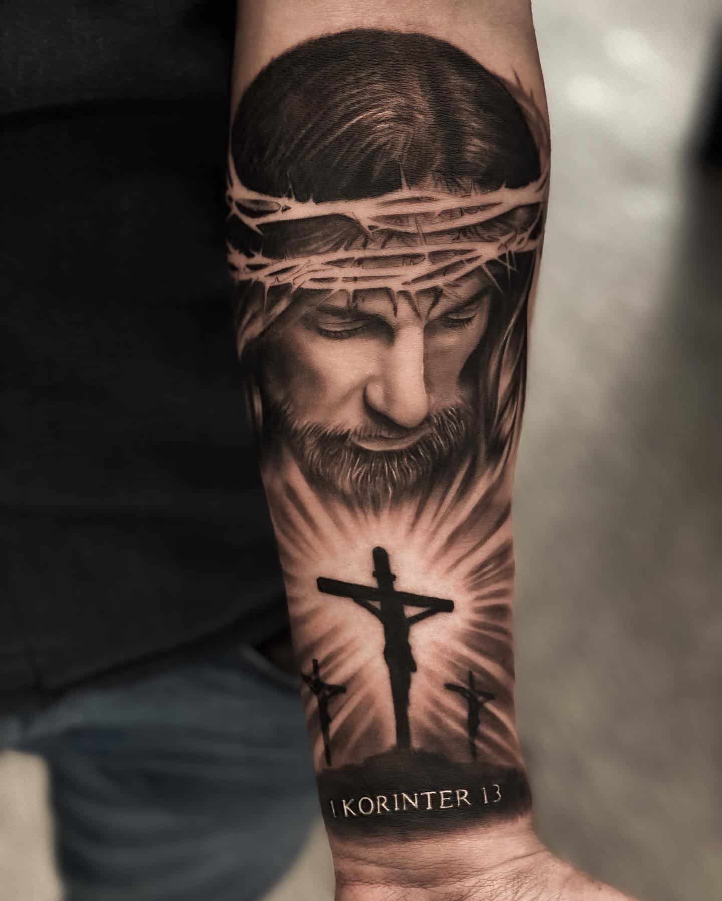 Cross Tattoos, saved tattoo, 6