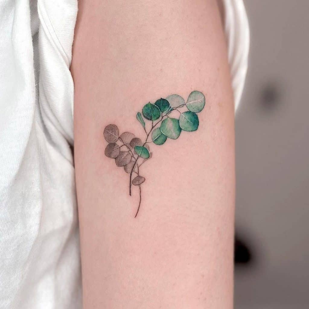 Green Whimsical Tattoos For Men And Women