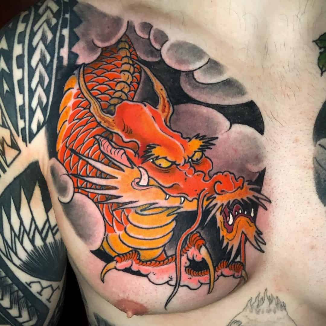 Tattoo uploaded by Ross Howerton • Kappa front tattoo done by Matthew  Mooney (IG—matty_d_mooney). #Irezumi #kappa #Japanese #traditional  #MatthewMooney • Tattoodo