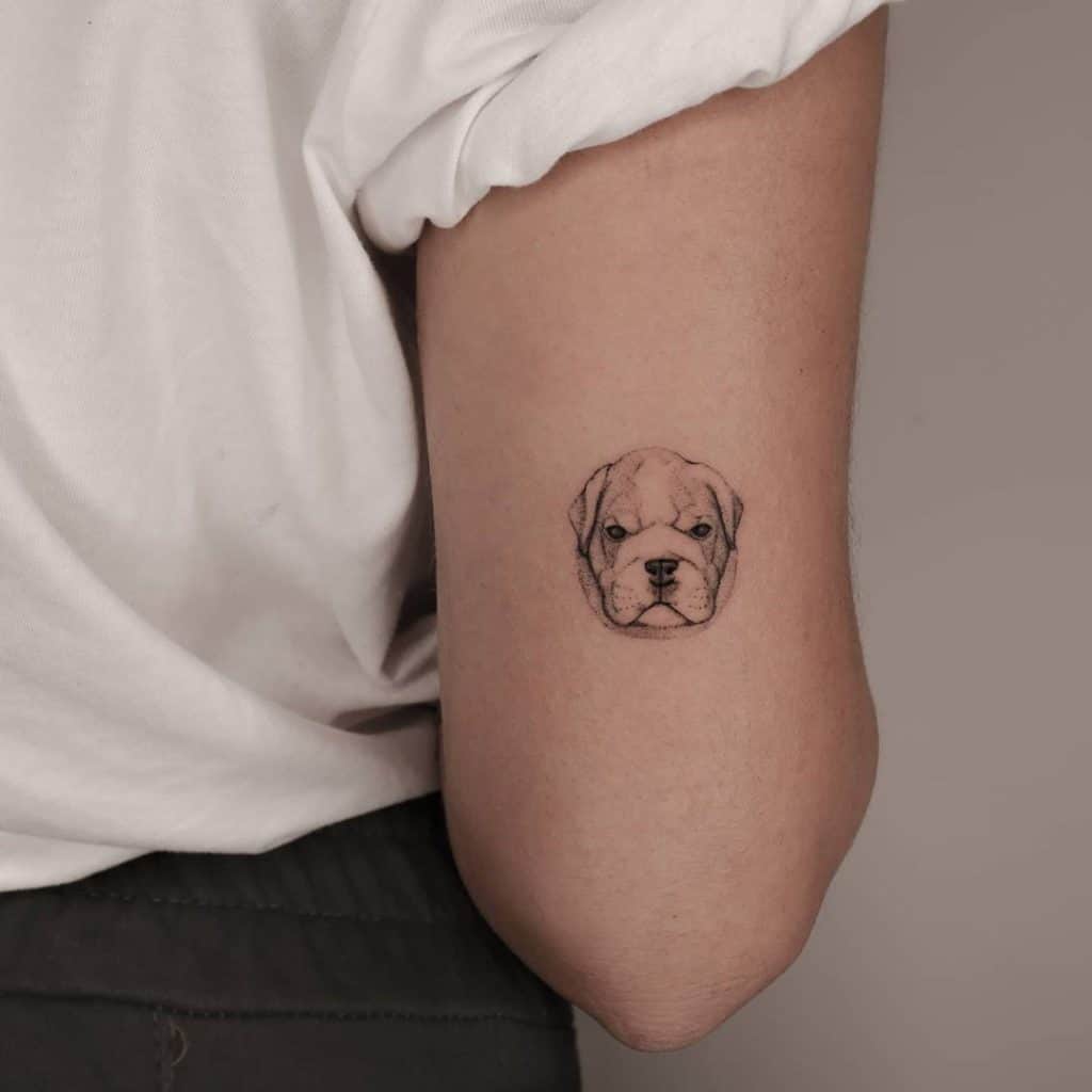 Simplistic Tattoo For Animal Lovers