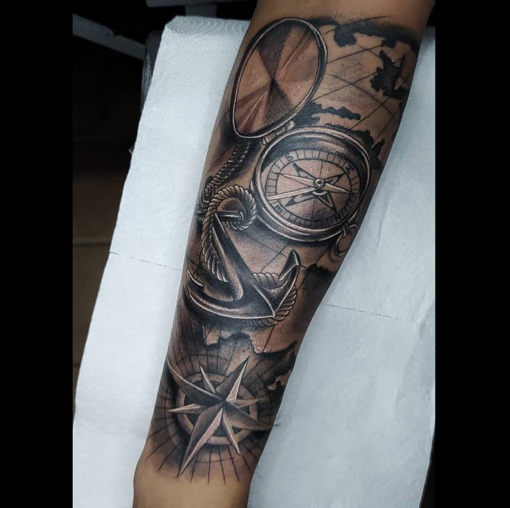 Sleeve Anchor Tattoo