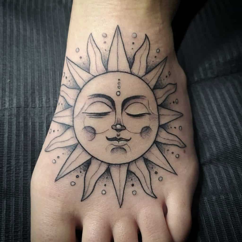 Small Tattoo Ideas With Meaning Sun Inspired