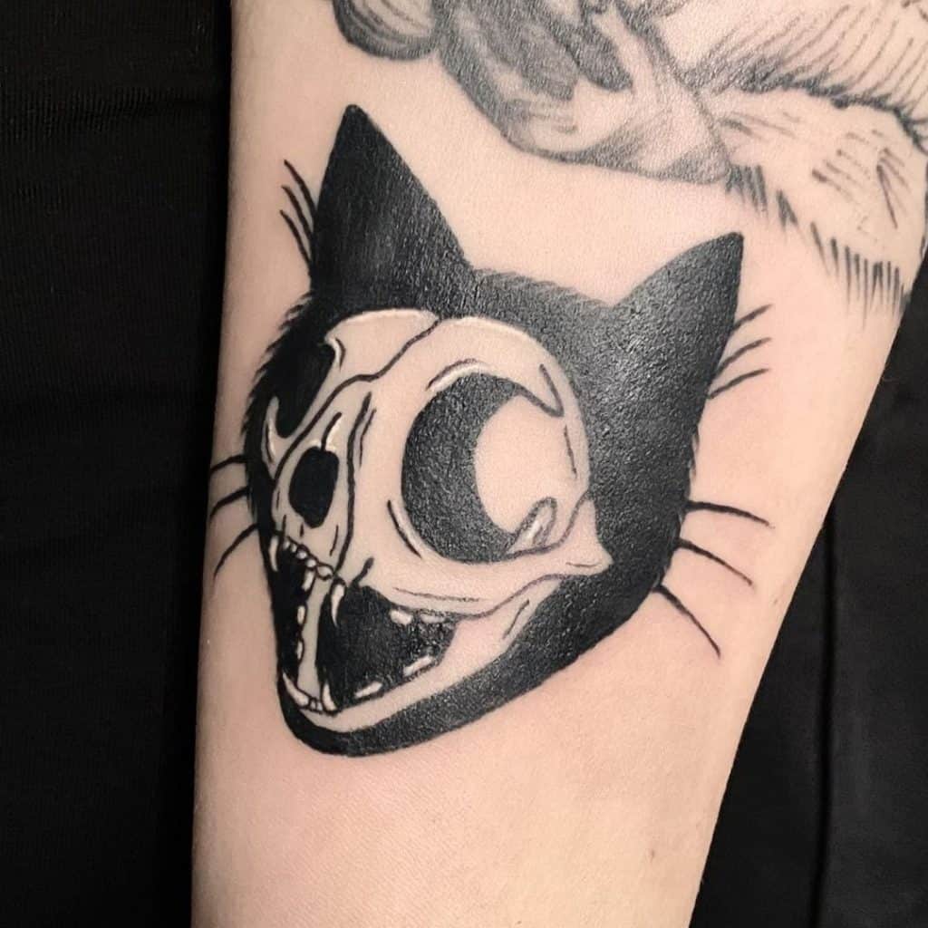Black Cat Tattoos, saved tattoo, Unique 6