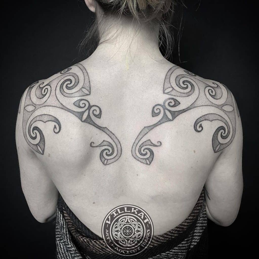 Celtic Back Tattoo