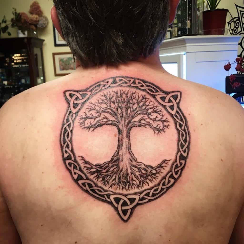 Celtic Back Tattoo 2