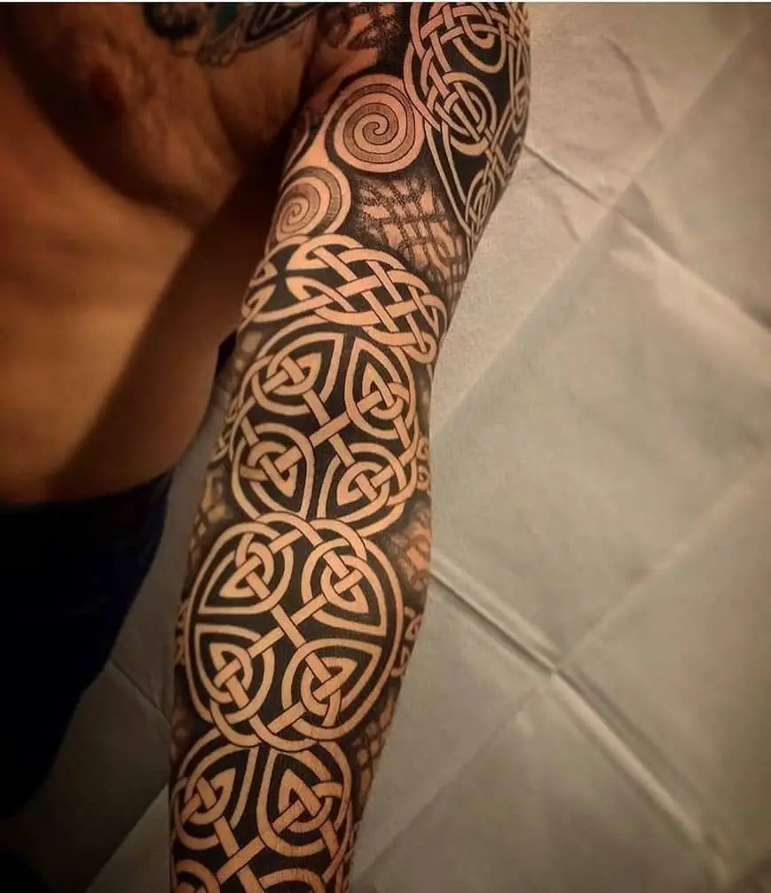 Celtic Sleeve Tattoo 2