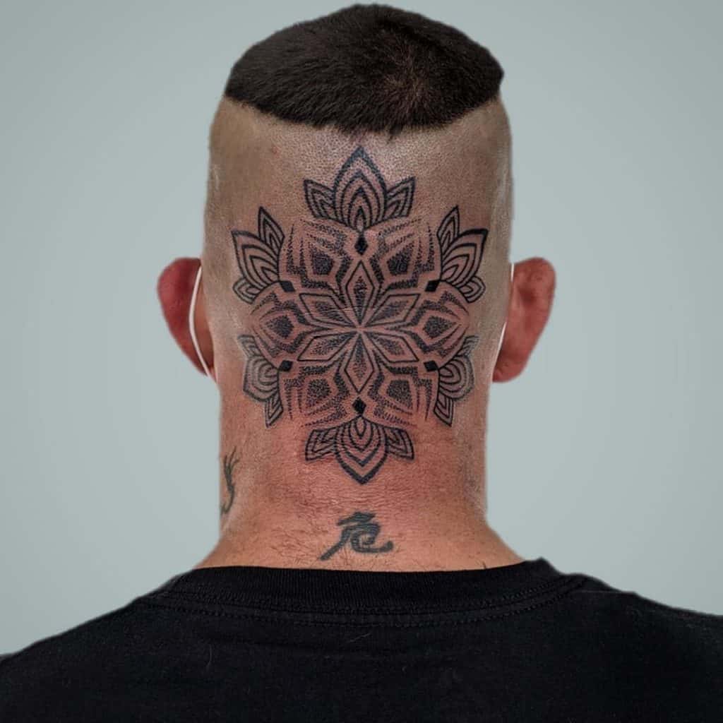 Head Tattoo Men 1