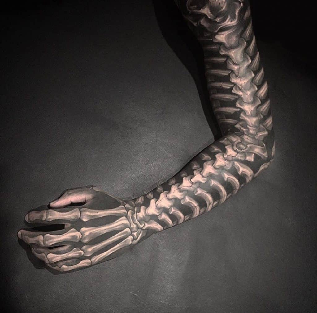 Skeleton Hand Tattoo, saved tattoo, Incorporate 3t