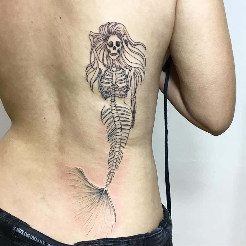 Skeleton Hand Tattoo, saved tattoo, mythical 3