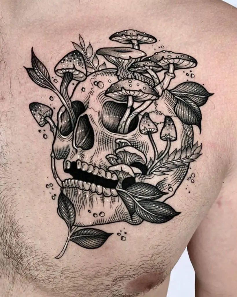 Skeleton Hand Tattoo, saved tattoo, skull 2p