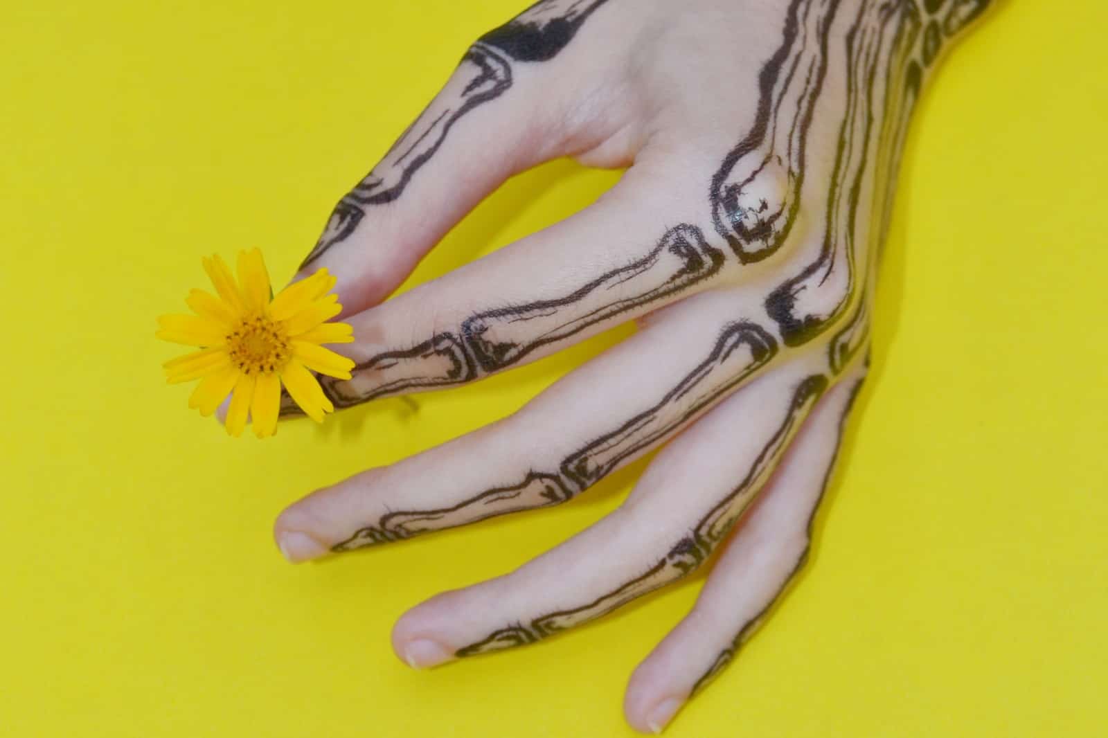 Skeleton Hand Tattoo, saved tattoo
