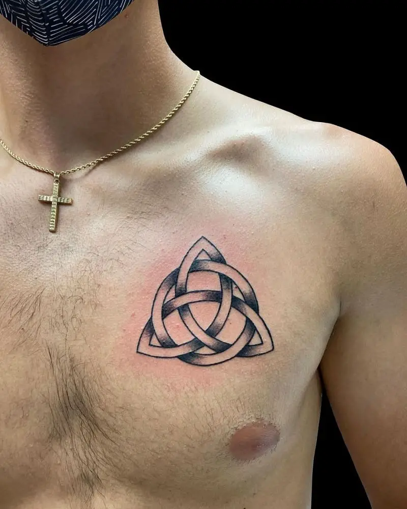 Trinity Knot Tattoo Men