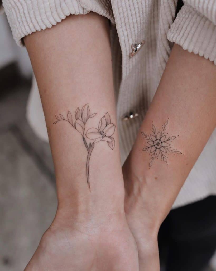 Wrist Tattoo women