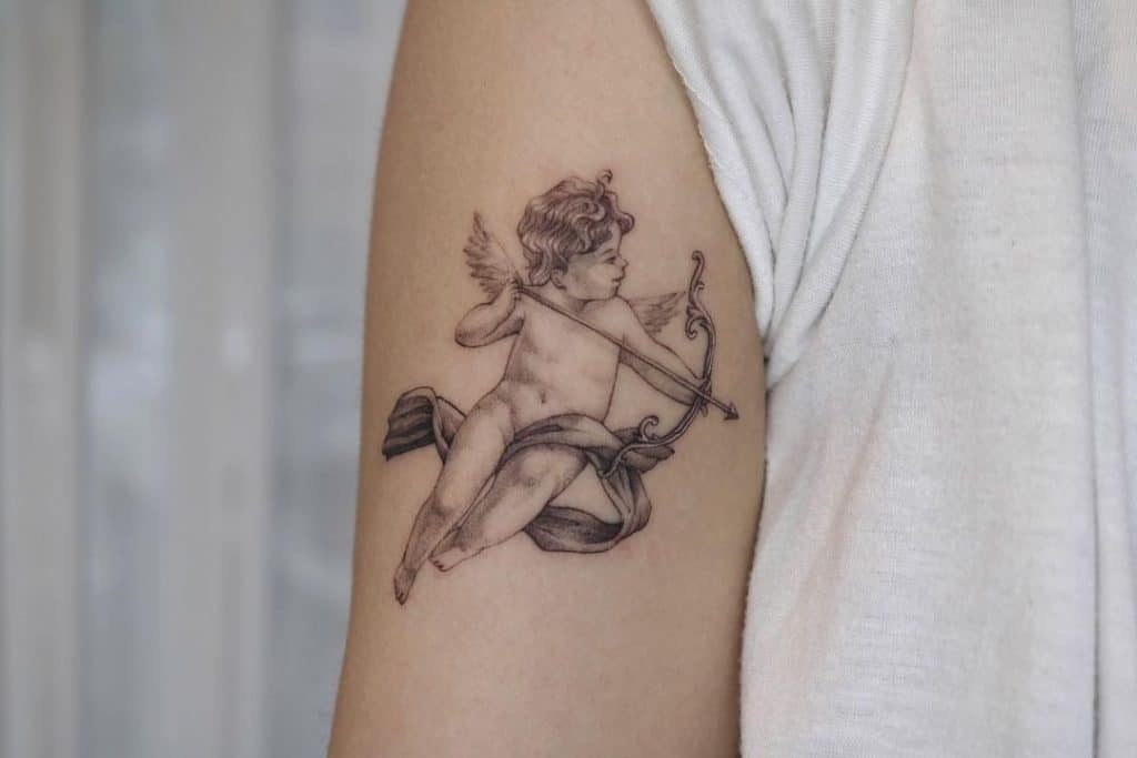 Baby Angel Fine Tattoos 1
