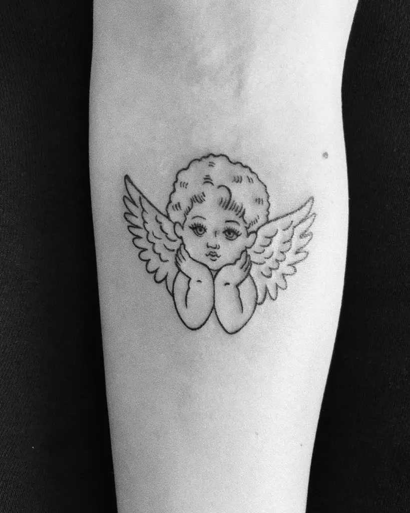 Baby Angel Fine Tattoos 2