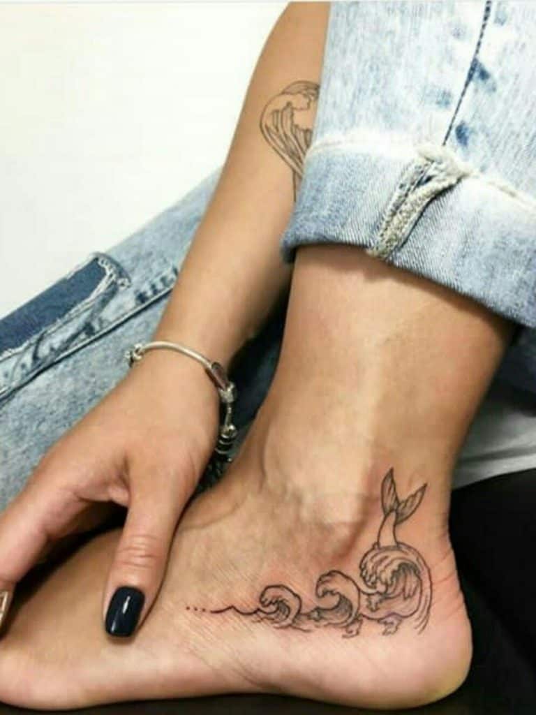 Cute & Petite Foot Tattoo 