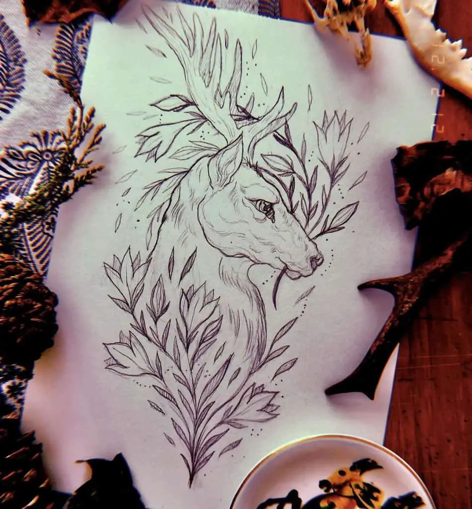 Deer Tattoos design ideas