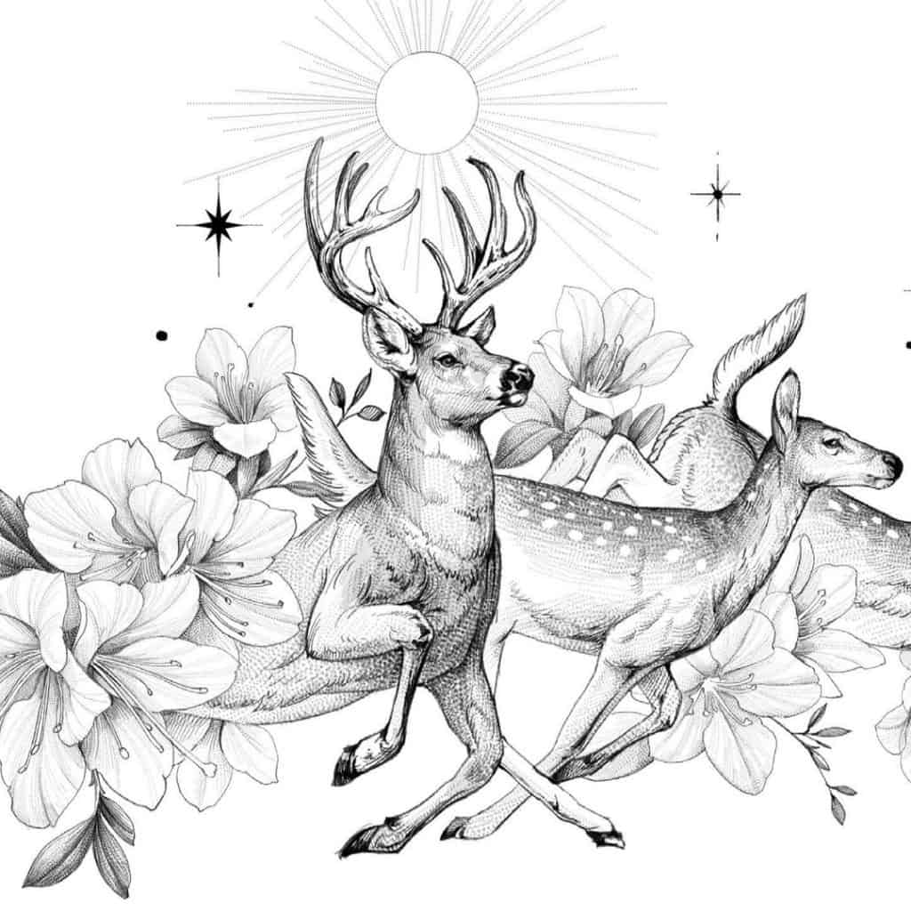 Deer (and Deer Tattoos) Meaning and Symbolism Explained