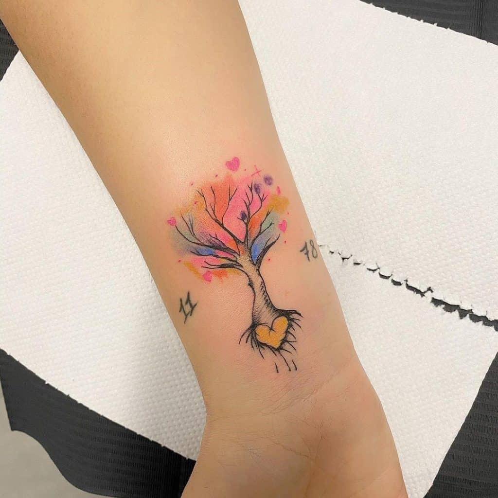 Tree Of Life Tattoo Small Print 