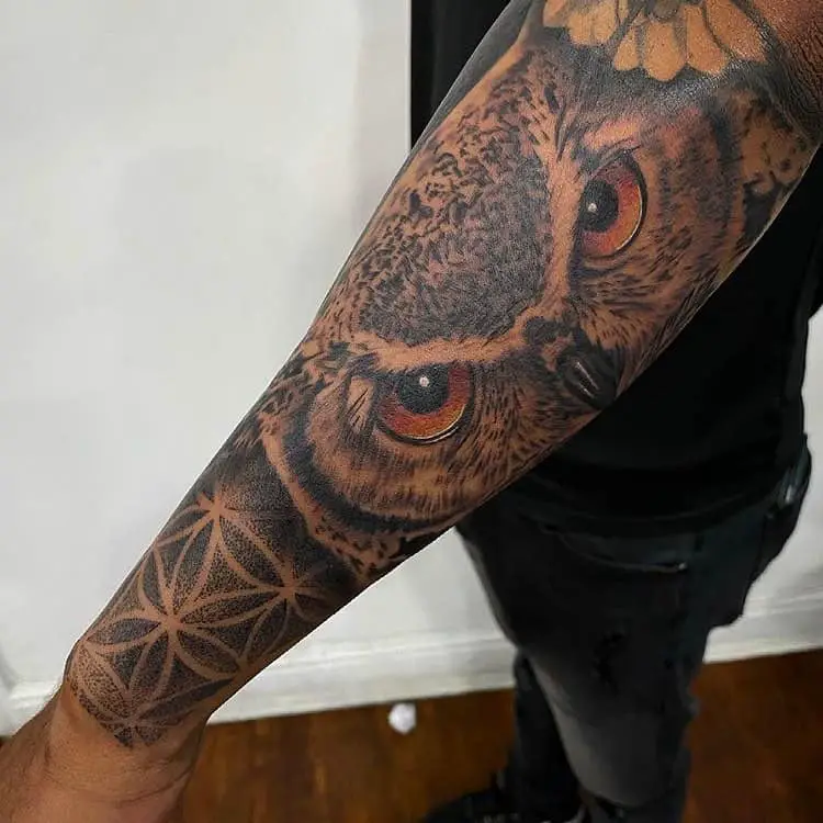 Are owl tattoos bad luck 2