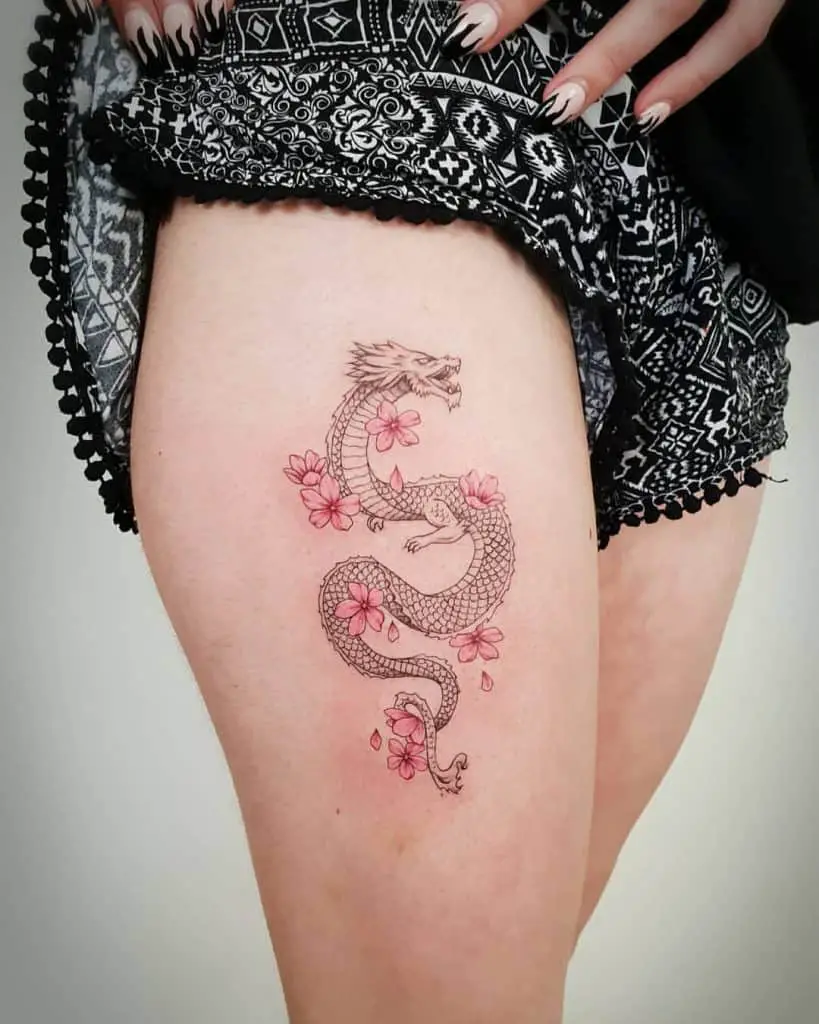 Chinese Dragon Tattoo 1