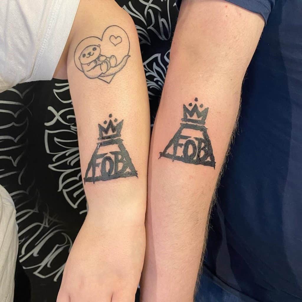 FOB and Crown Tattoo