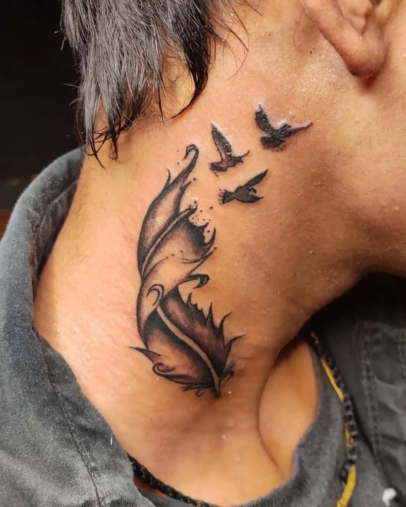 Flying Bird Tattoo 1