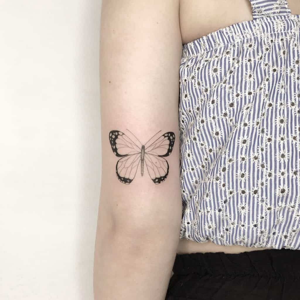 Freedom Butterfly Tattoos 1