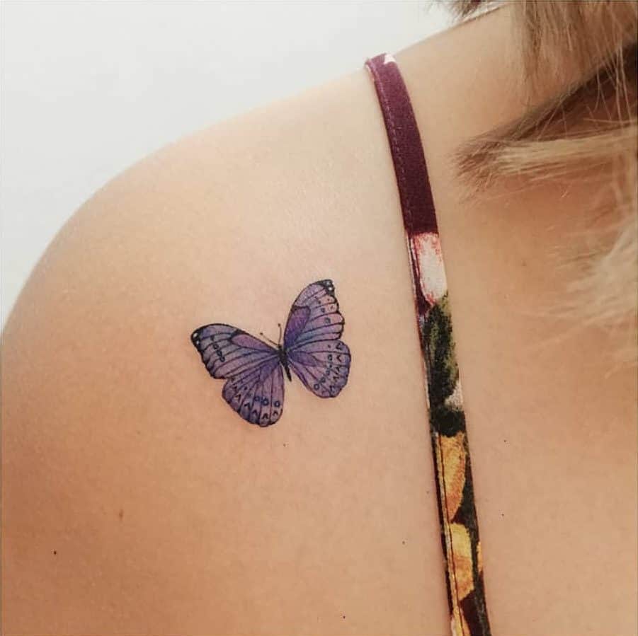 Freedom Butterfly Tattoos 3