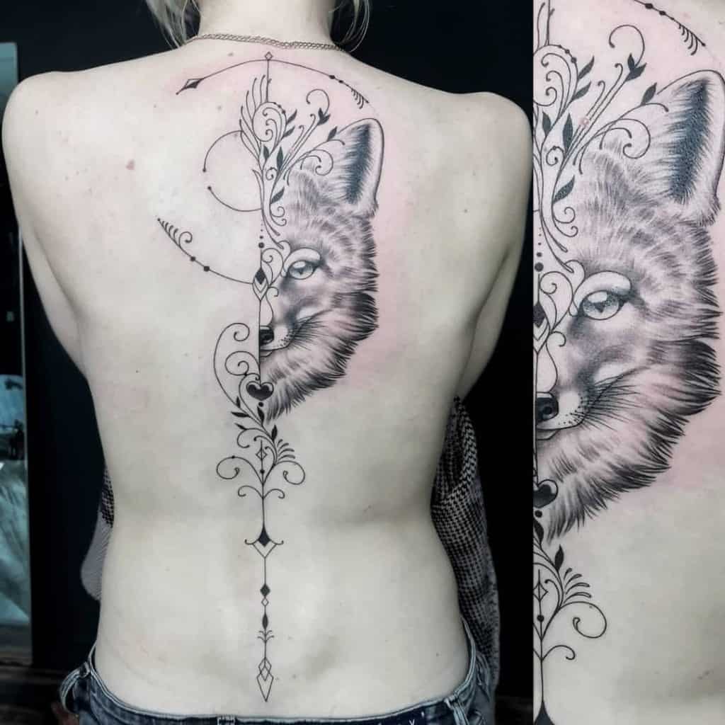 Fox Tattoos: Meaning, Symbolism, and Best Design Ideas for 2024 27 Geometric Fox Tattoo 4