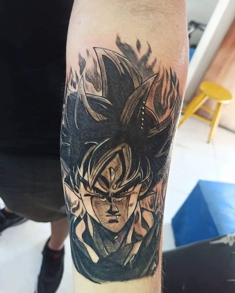 Goku Super-Saiyan Tattoo 3