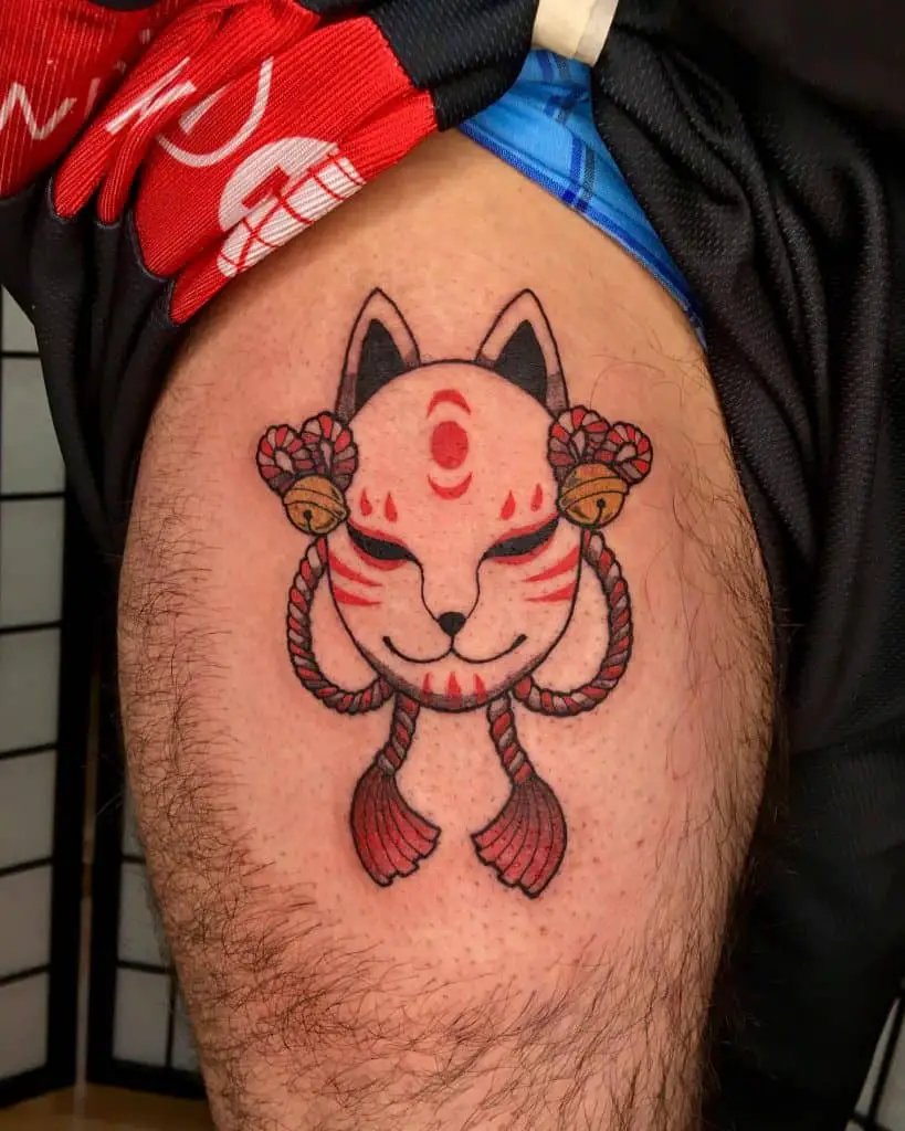 Fox Tattoos: Meaning, Symbolism, and Best Design Ideas for 2024 12 Japanese Fox Tattoo 5