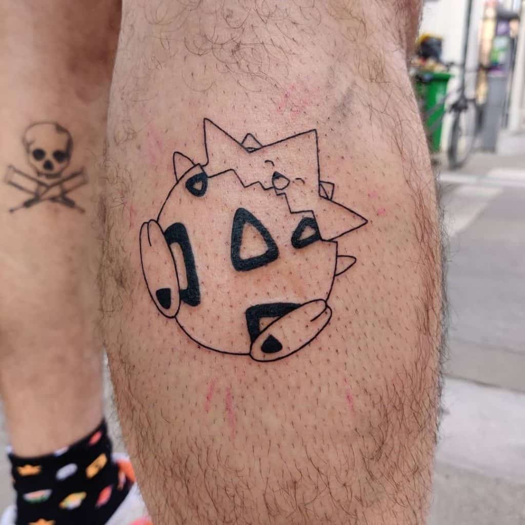 Minimalist Pokemon Tattoo