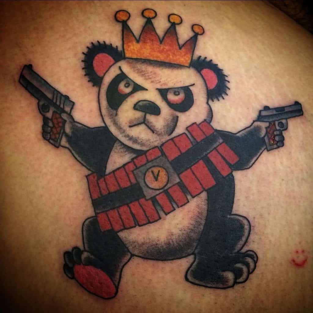 Naughty Panda Tattoo