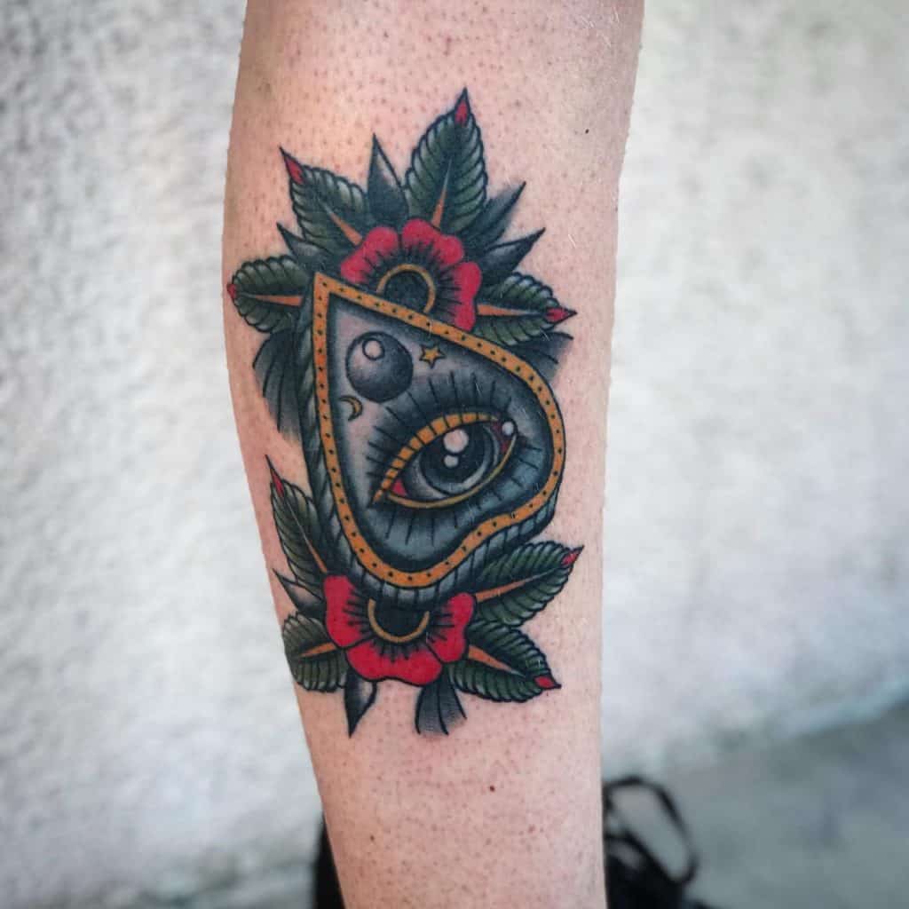 Ouija Board Tattoo 1