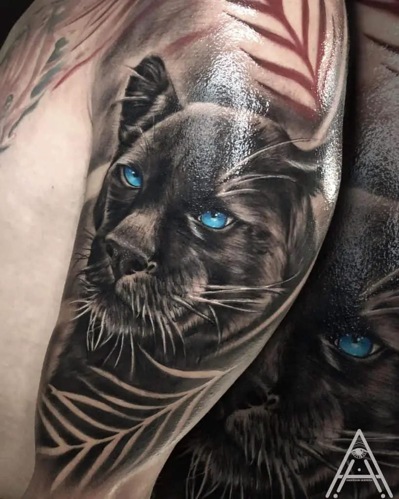 Panther Tattoo Sleeve 2