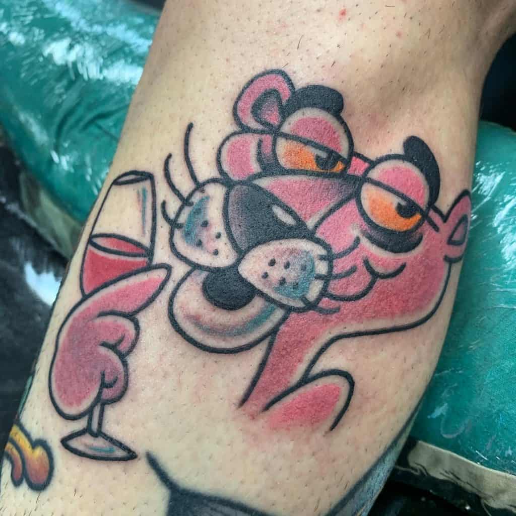 Pink Panther Tattoo 1