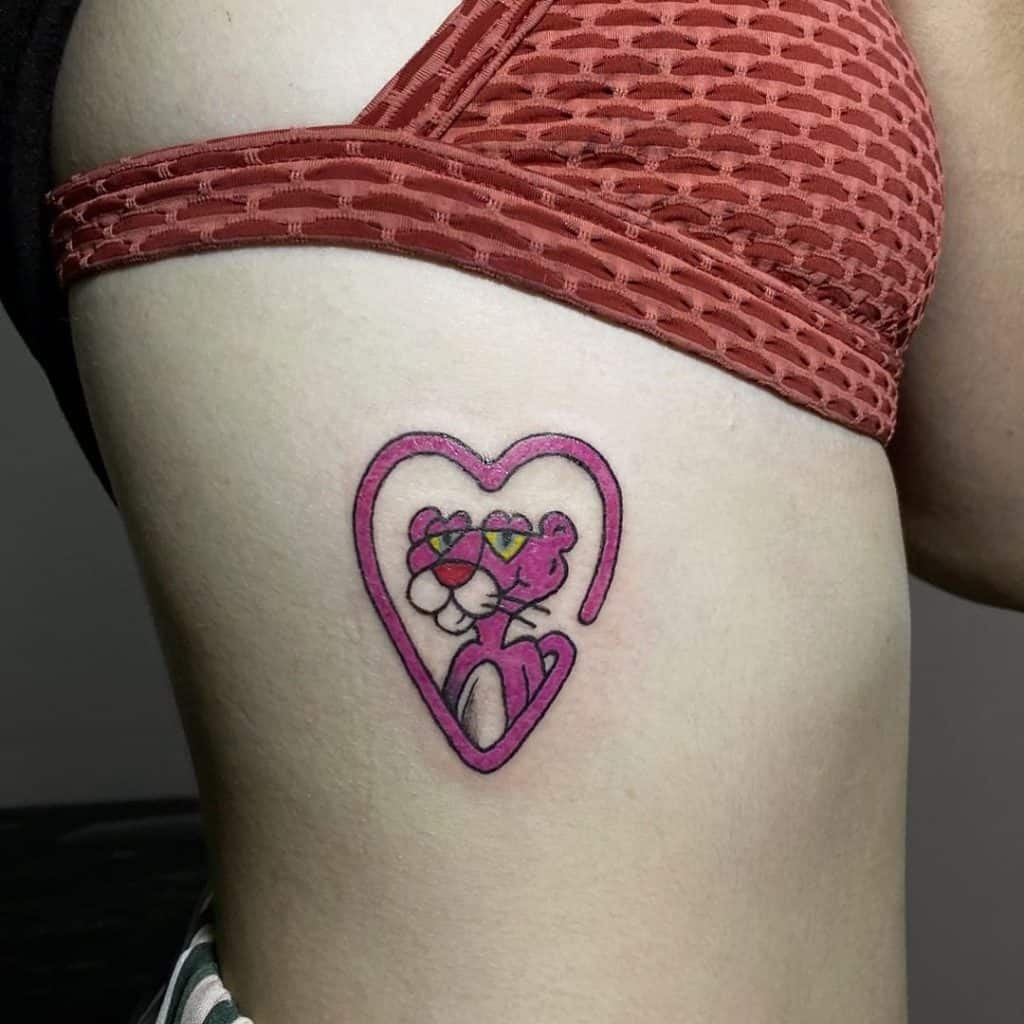 Pink Panther Tattoo 4