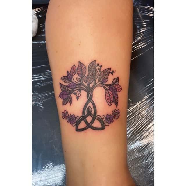Small Family Tree Tattoo 3