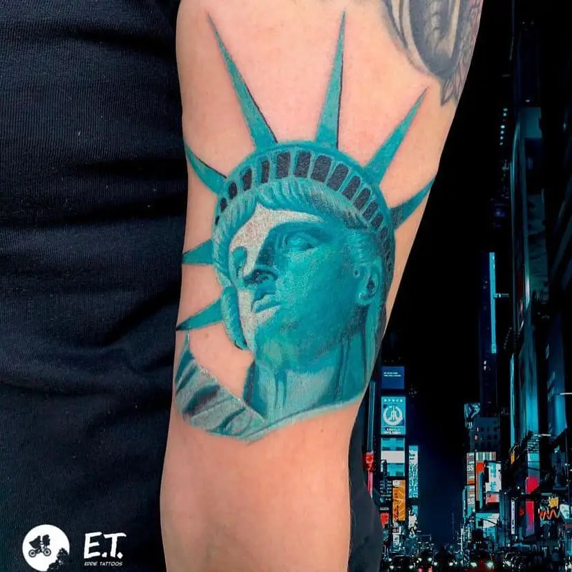 Statue of Liberty Tattoo 3