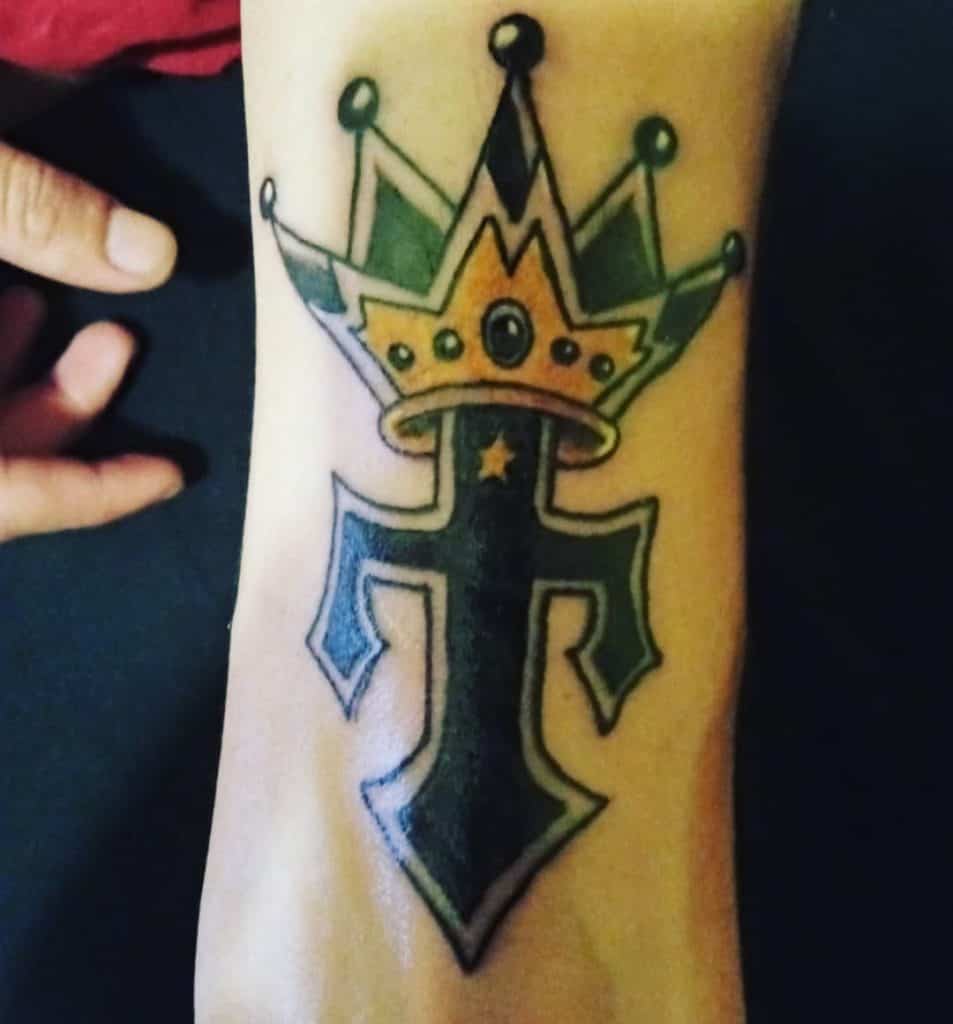 The five-point Crown Tattoo