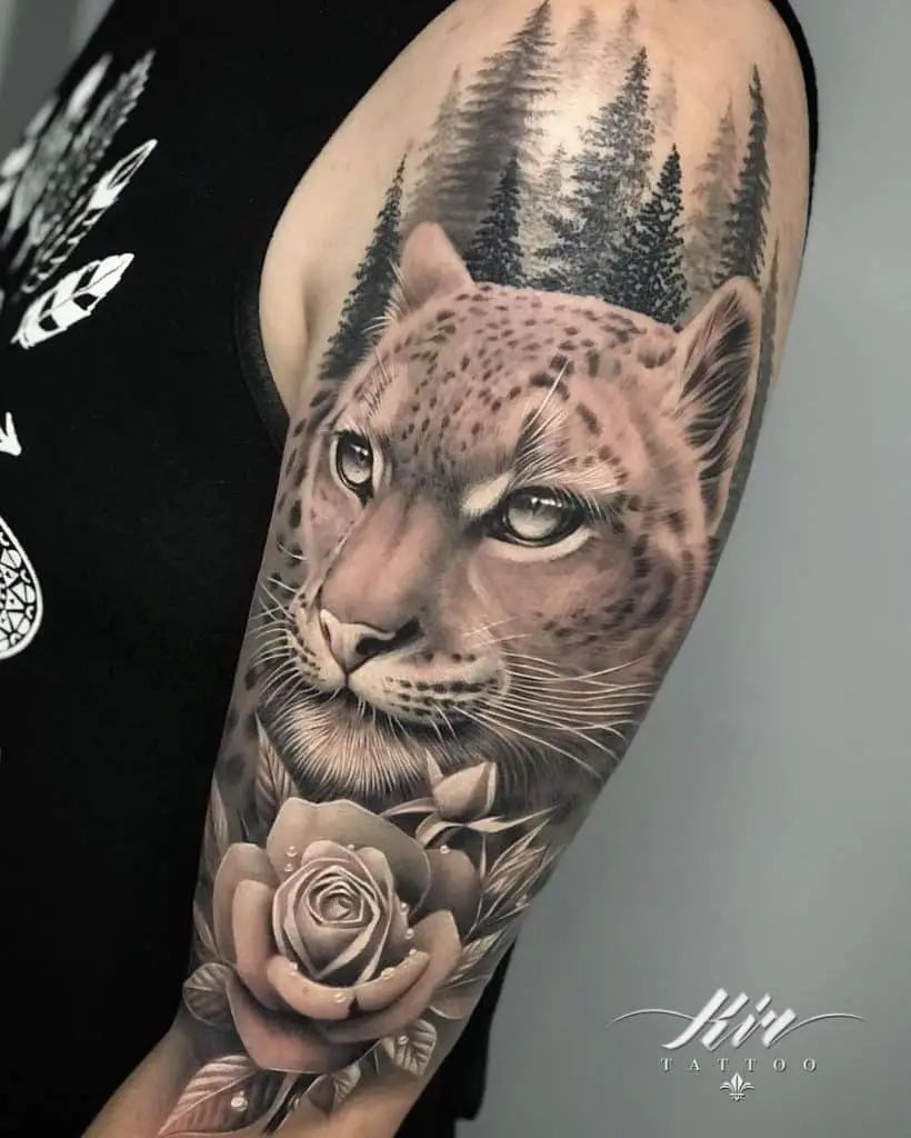 Tiger head Tattoo