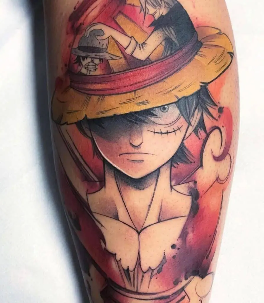 Ace One Piece Tattoo 2